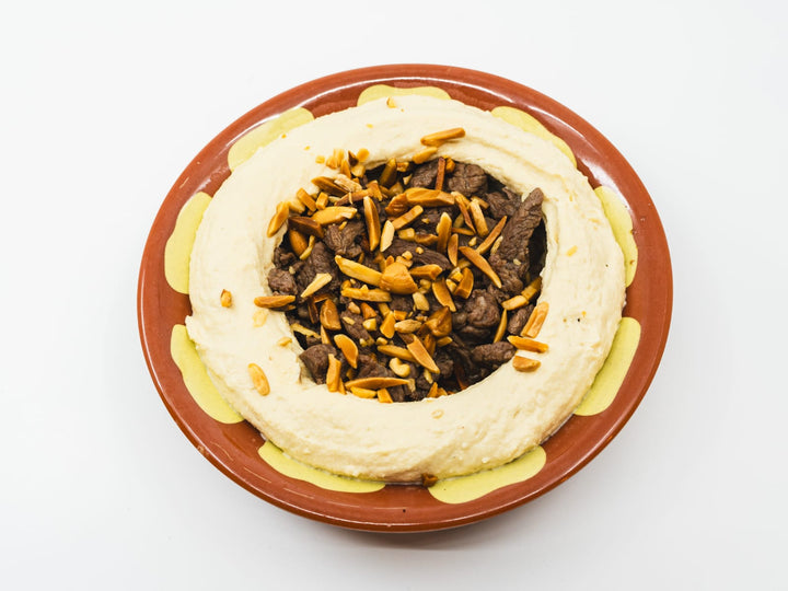 حمص باللحمه Humus w meat