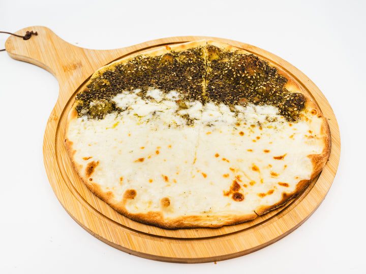 Zaatar Baladi & Cheese Manaeesh