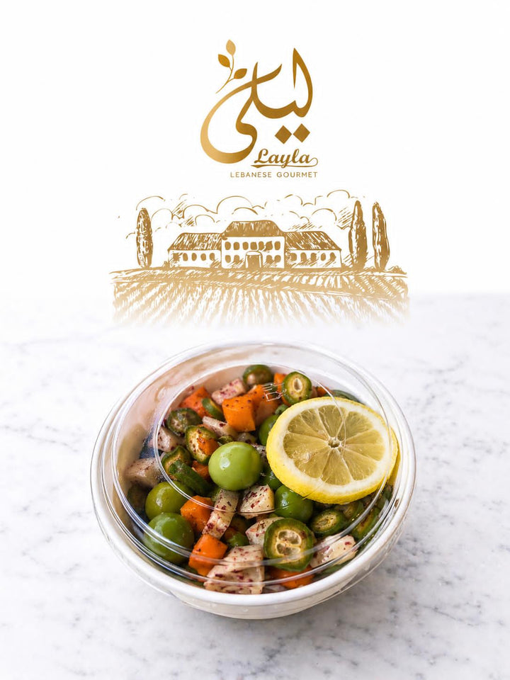 سلطة اللوز _ جنارك   Almond Salad